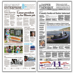 BE Newspaper Collage